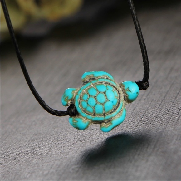 Vintage Turtle Anklet - Picture 3 of 4